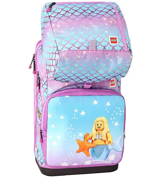 レゴ 202142304-1 Mermaid Backpack with Gym Bag with Glitter グッズ