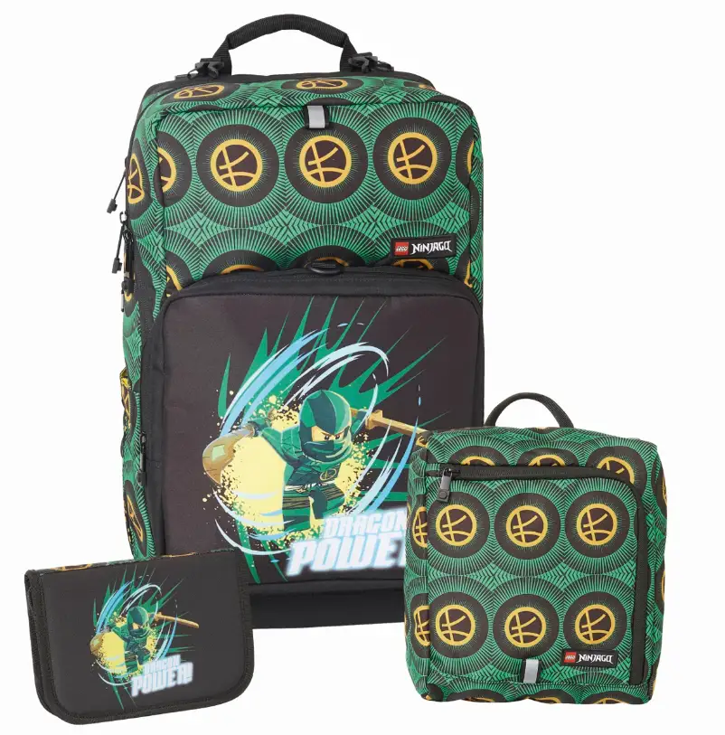 レゴ 202292401-1 Ninjago Dragon Power Backpack with Gym Bag and Pencil Case グッズ