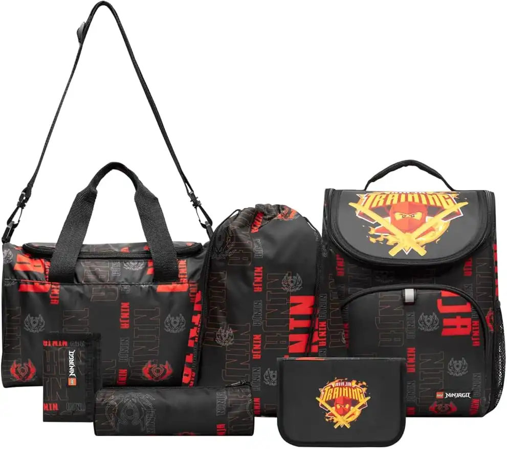レゴ 203672523-1 Ninjago Dragon Energy School Bag Set of 6 バッグ類