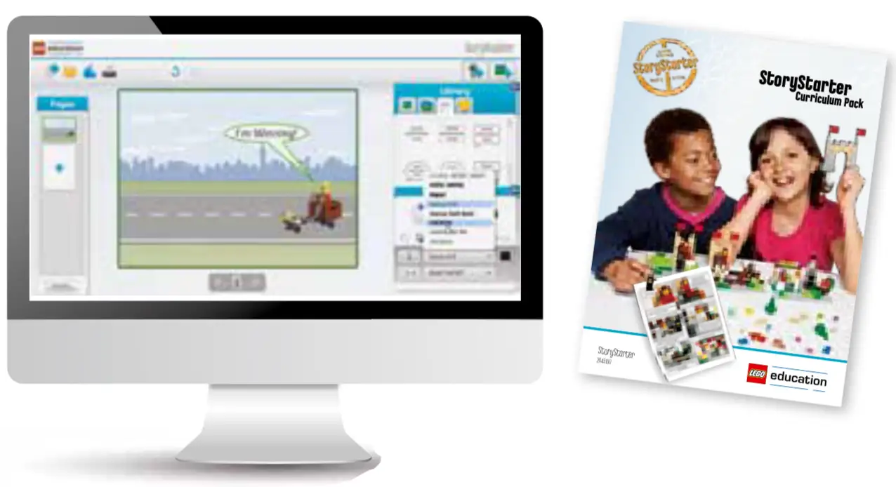 レゴ 2045100-1 StoryStarter Curriculum Pack and StoryVisualizer Software エデュケーション&ダクタ