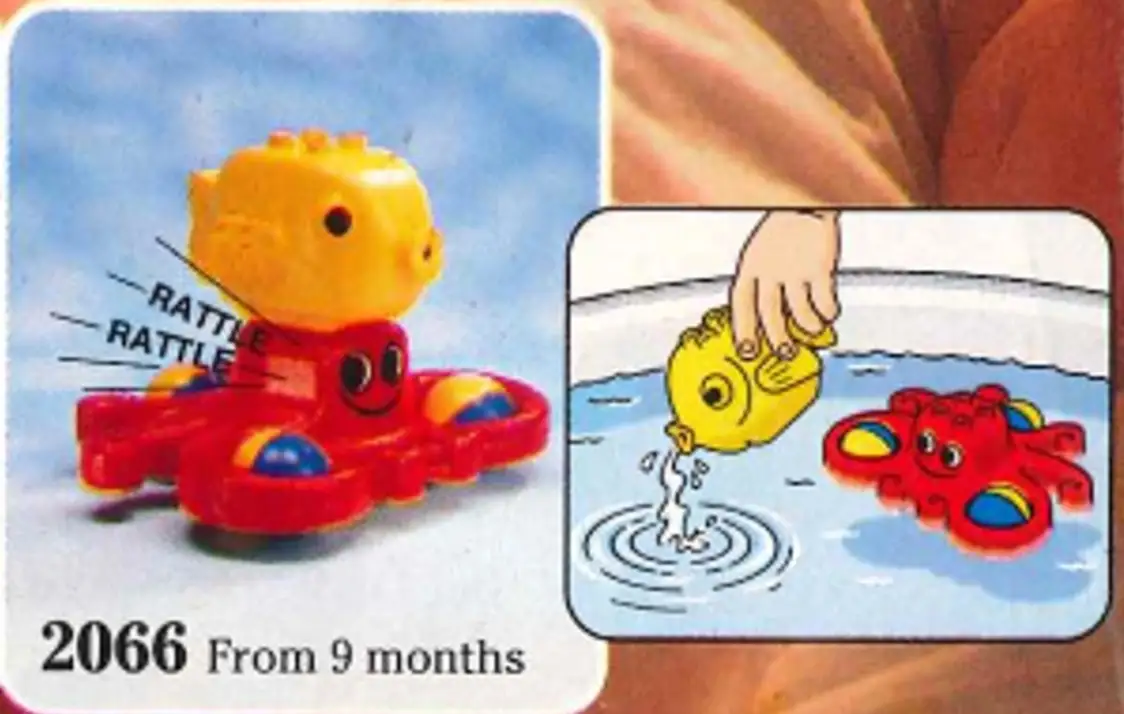 レゴ 2066-1 Bath-Tub Buddies ラトル