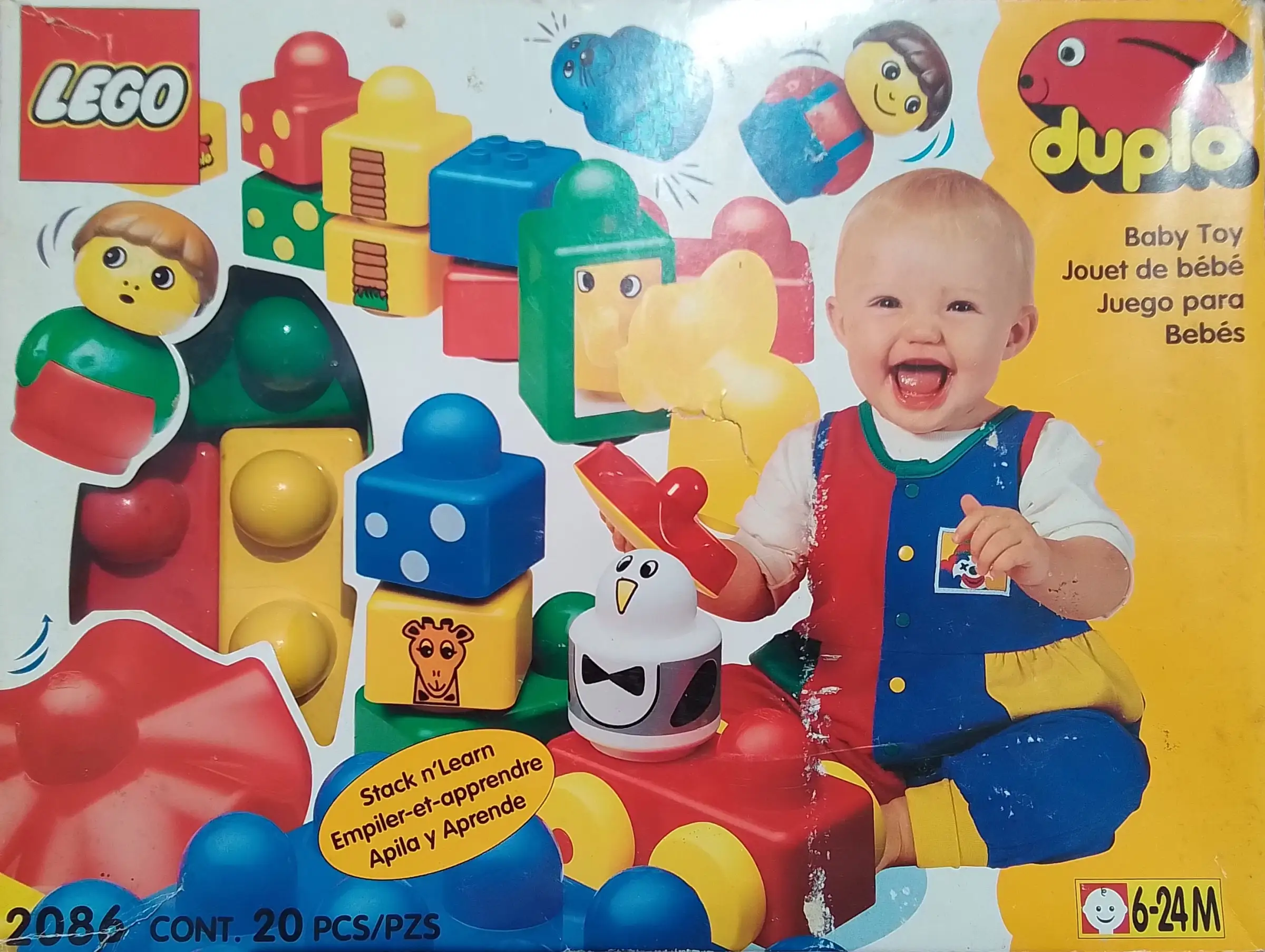 レゴ 2086-1 XLarge Stack 'n' Learn Set プリモ