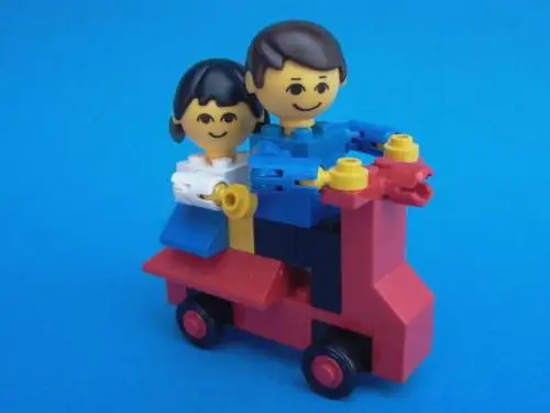 レゴ 212-2 Scooter Building Set with People