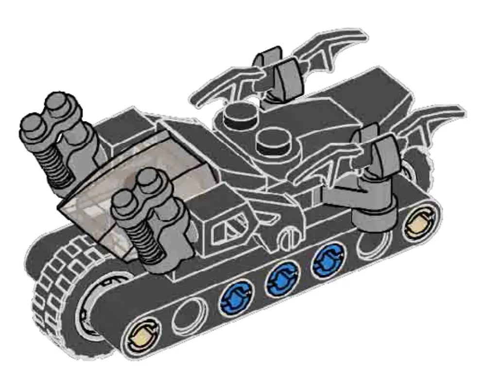 レゴ 212222-1 Batcycle バットマン