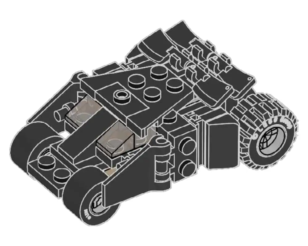 レゴ互換 バットモービル タンブラー バットモービル・タンブラー レゴ互換品 325ピース 新品 - メルカリ