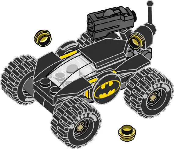 212501 Off-road Batmobile - バットマン (2025年}