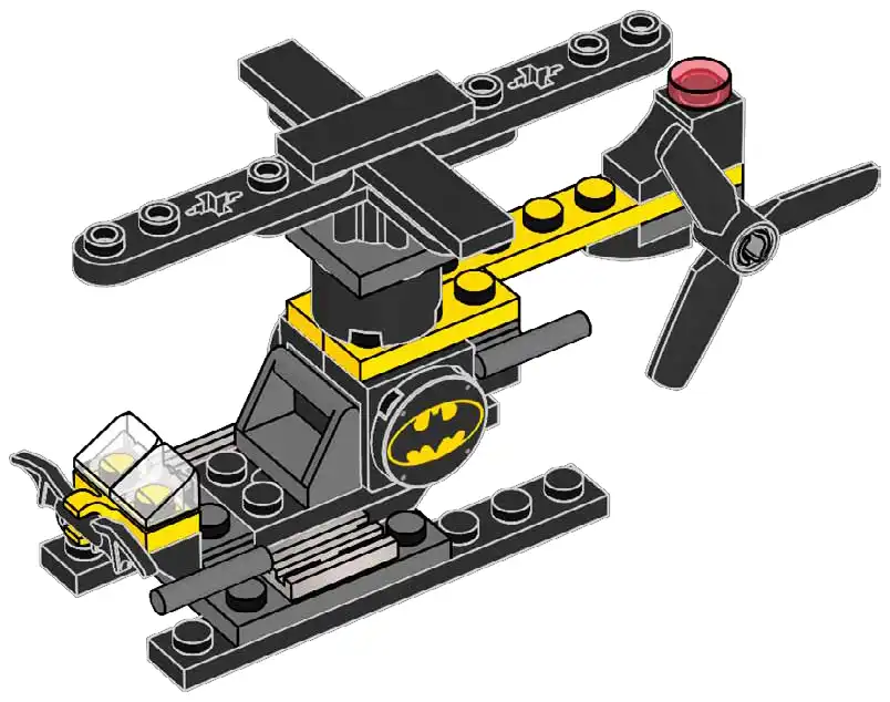 レゴ 212502-1 Batcopter バットマン