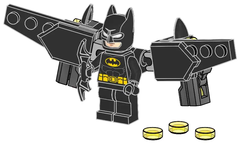 レゴ 212503-1 Batman with Wings バットマン