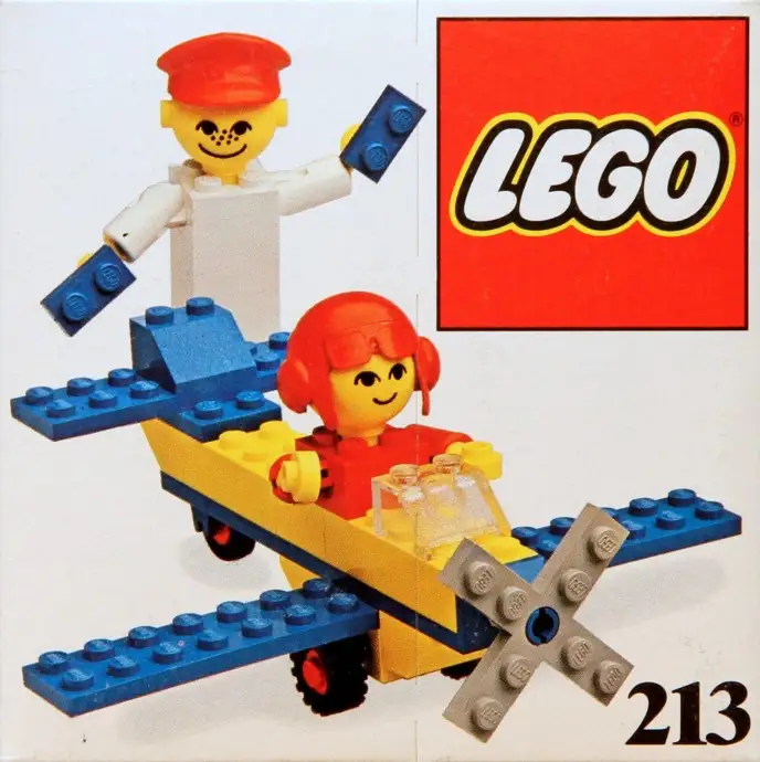 レゴ 213-1 Airplane Ride Building Set with People
