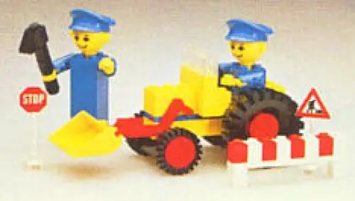 レゴ 214-1 Road Repair Building Set with People