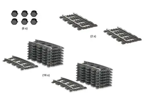 レゴ 2159-1 9V Train Track Starter Collection 9V