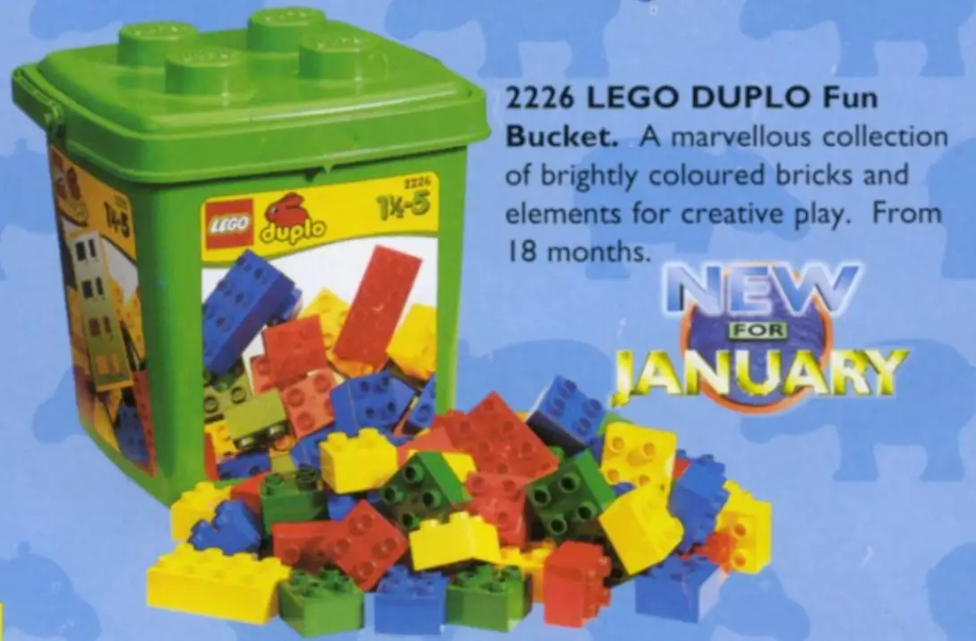 レゴ 2226-1 Medium Bucket 基本セット