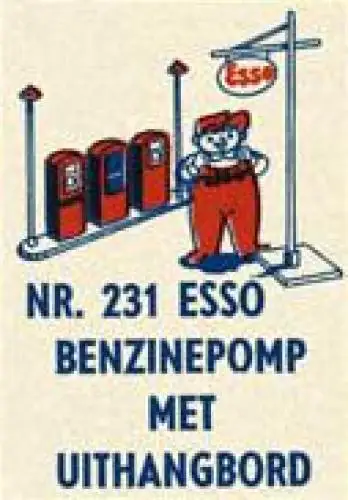 231 Esso Pumps/Sign - 補足品 (1956年)