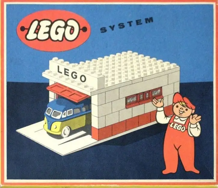 レゴ 236-2 Garage and Van タウンプラン