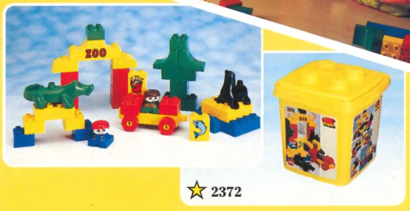 レゴ 2372-1 Zoo Bucket 基本セット