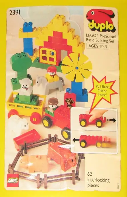 2391 Farm in a Bucket - 基本セット (1991年}