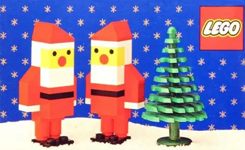 レゴ 245-2 Two Santas and Tree クリスマス