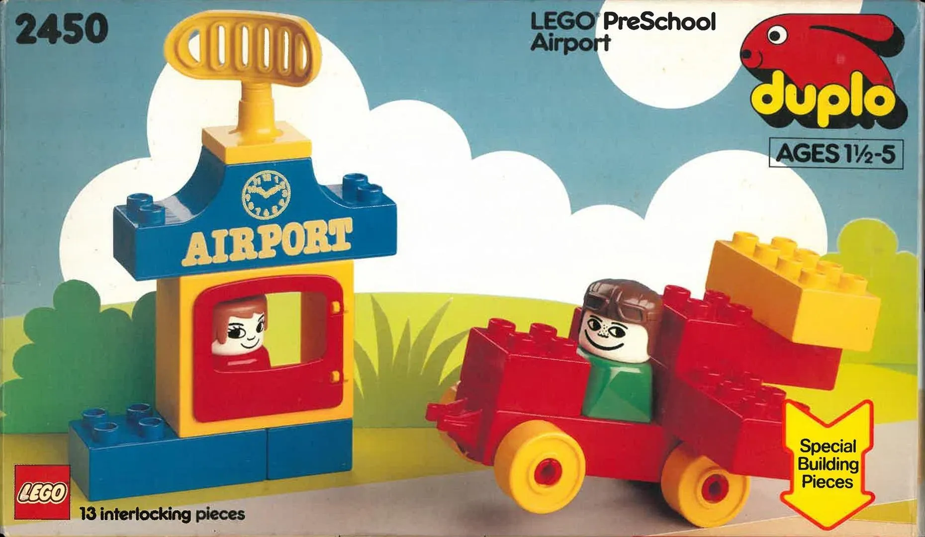 レゴ 2450-1 Airport 基本セット