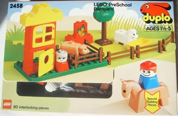 レゴ 2458-1 Barnyard 街