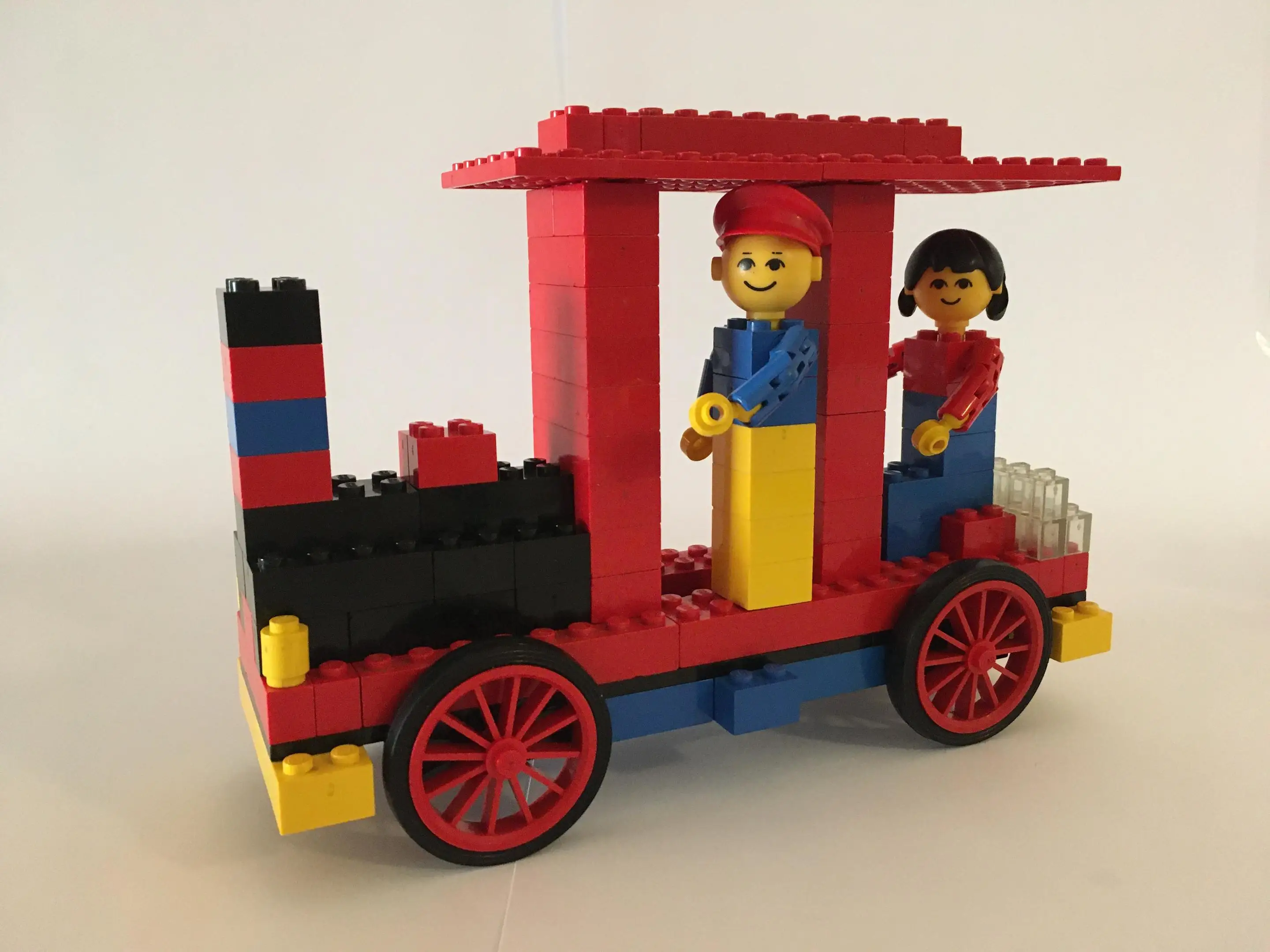 レゴ 252-1 Locomotive with Driver & Passenger Building Set with People