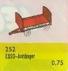 レゴ 252-2 1:87 Esso Bedford Trailer HO 1:87 Vehicles