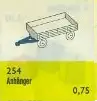 レゴ 254-2 1:87 Bedford Flatbed Trailer HO 1:87 Vehicles