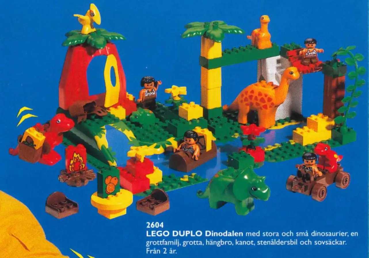 レゴ 2604-1 Dino World 恐竜