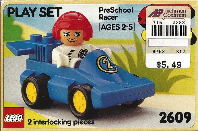 レゴ 2609-1 Racer 街