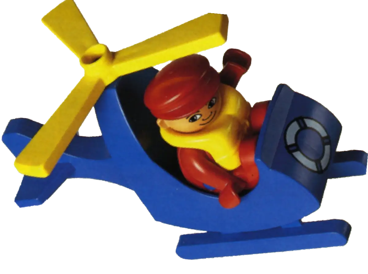 レゴ 2619-1 Rescue Helicopter 街