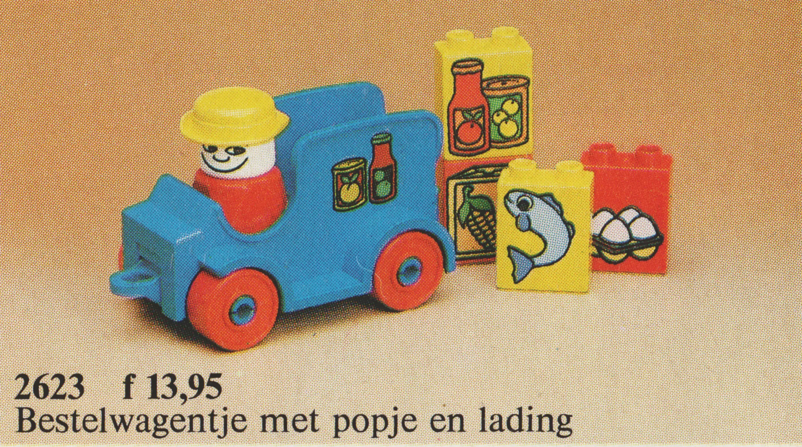 レゴ 2623-1 Delivery Truck 街