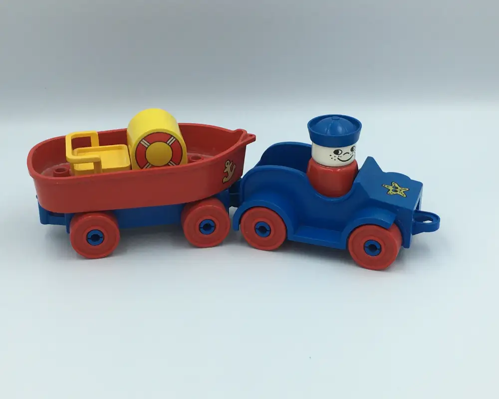 レゴ 2625-1 Car with Boat and Trailer 街