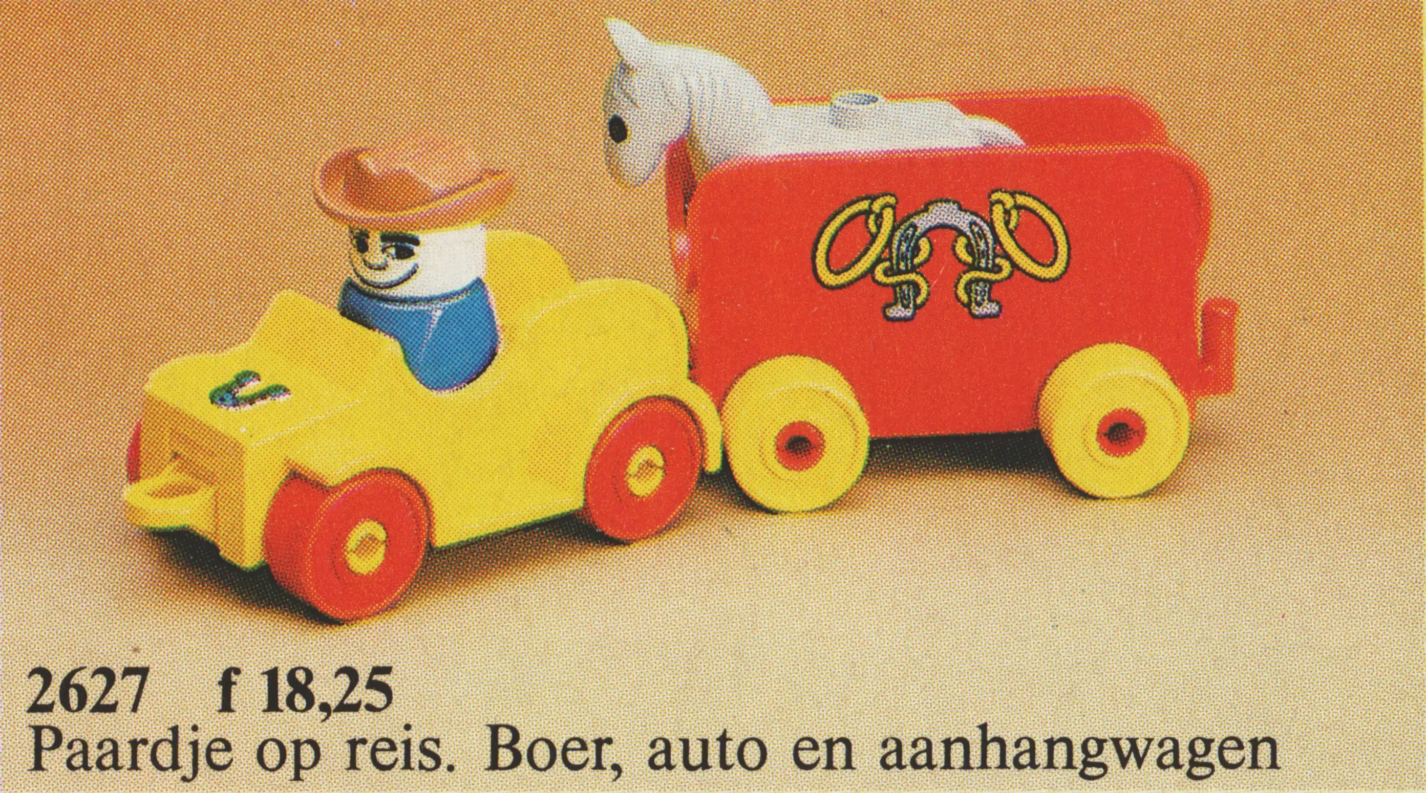 レゴ 2627-1 Pony Trailer (Rodeo) 街