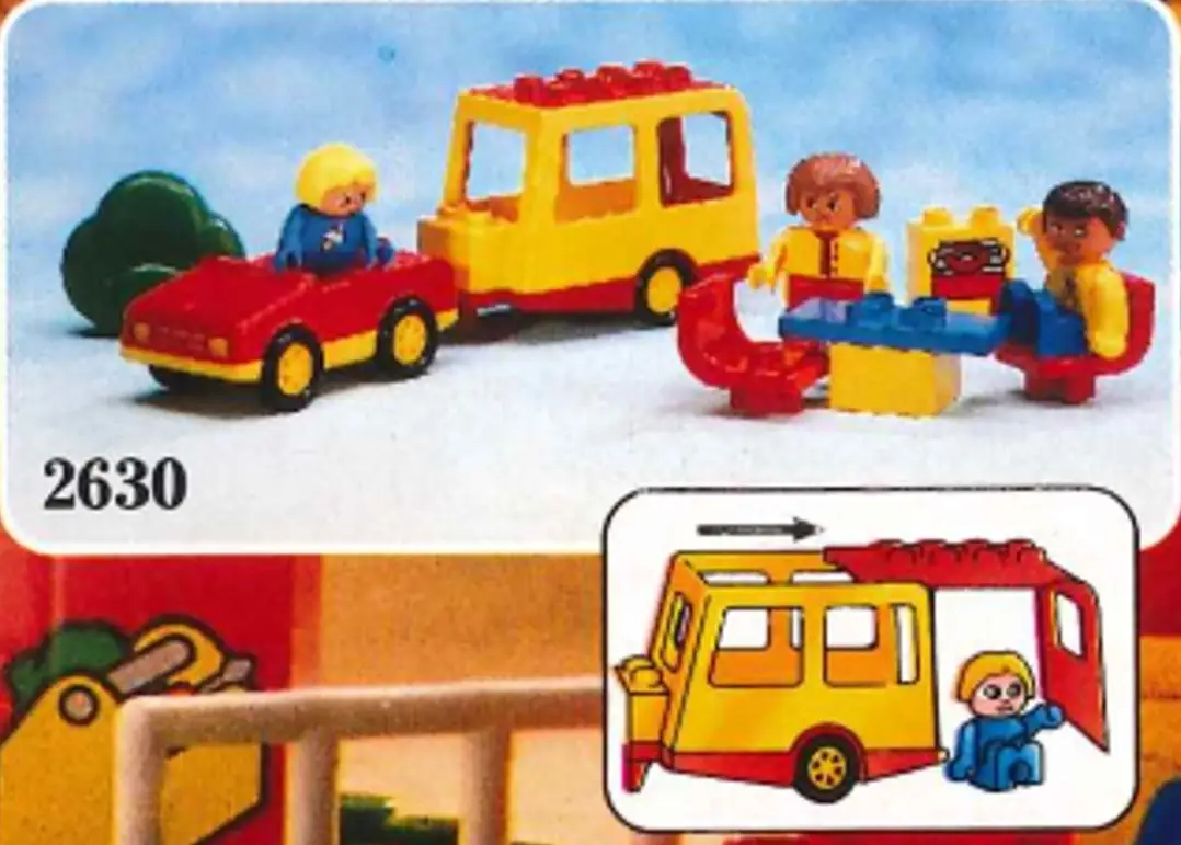 レゴ 2630-2 Car and Campervan 街