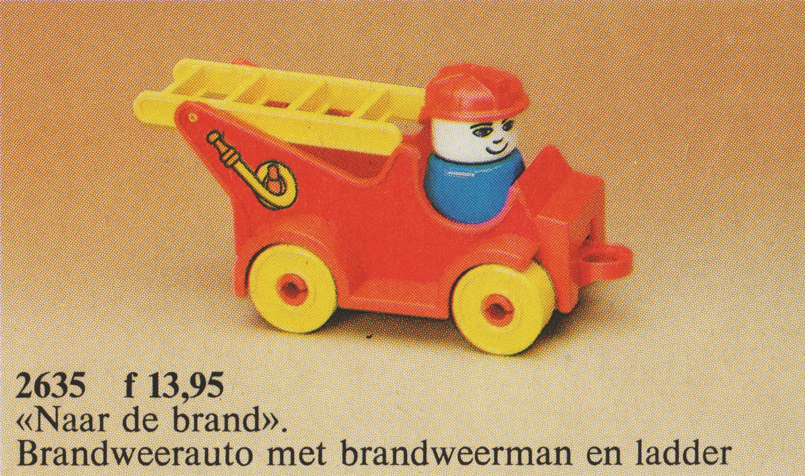 レゴ 2635-1 Fire Engine 街