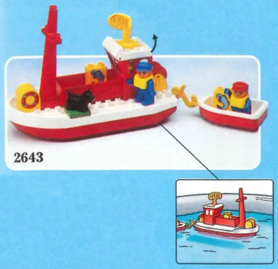 レゴ 2643-1 Fishing Boat 街
