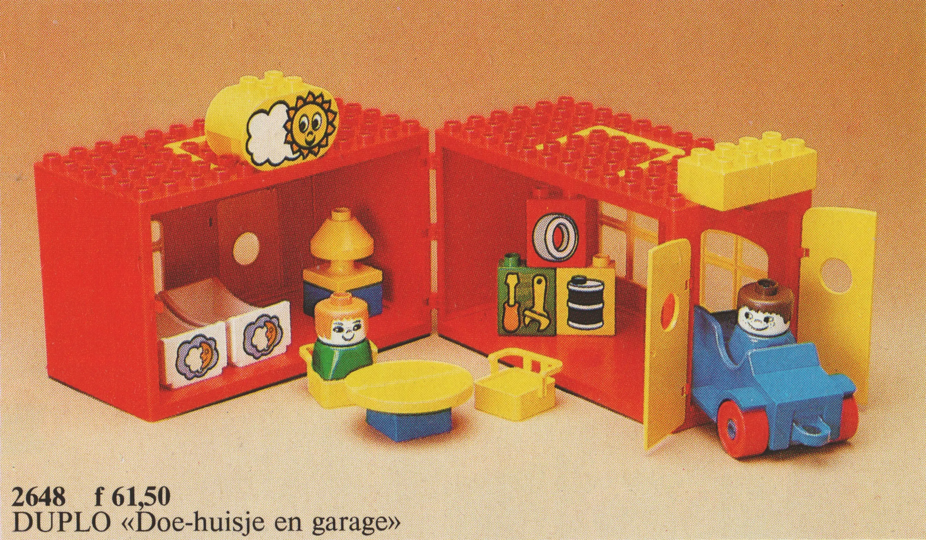 レゴ 2648-1 Play-Box Home and Garage プレイハウス