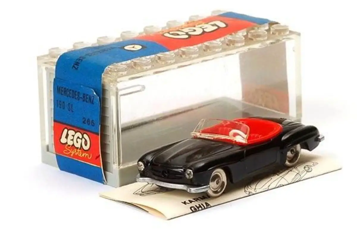 レゴ 266-2 1:87 Mercedes 190 SL with Garage HO 1:87 Vehicles