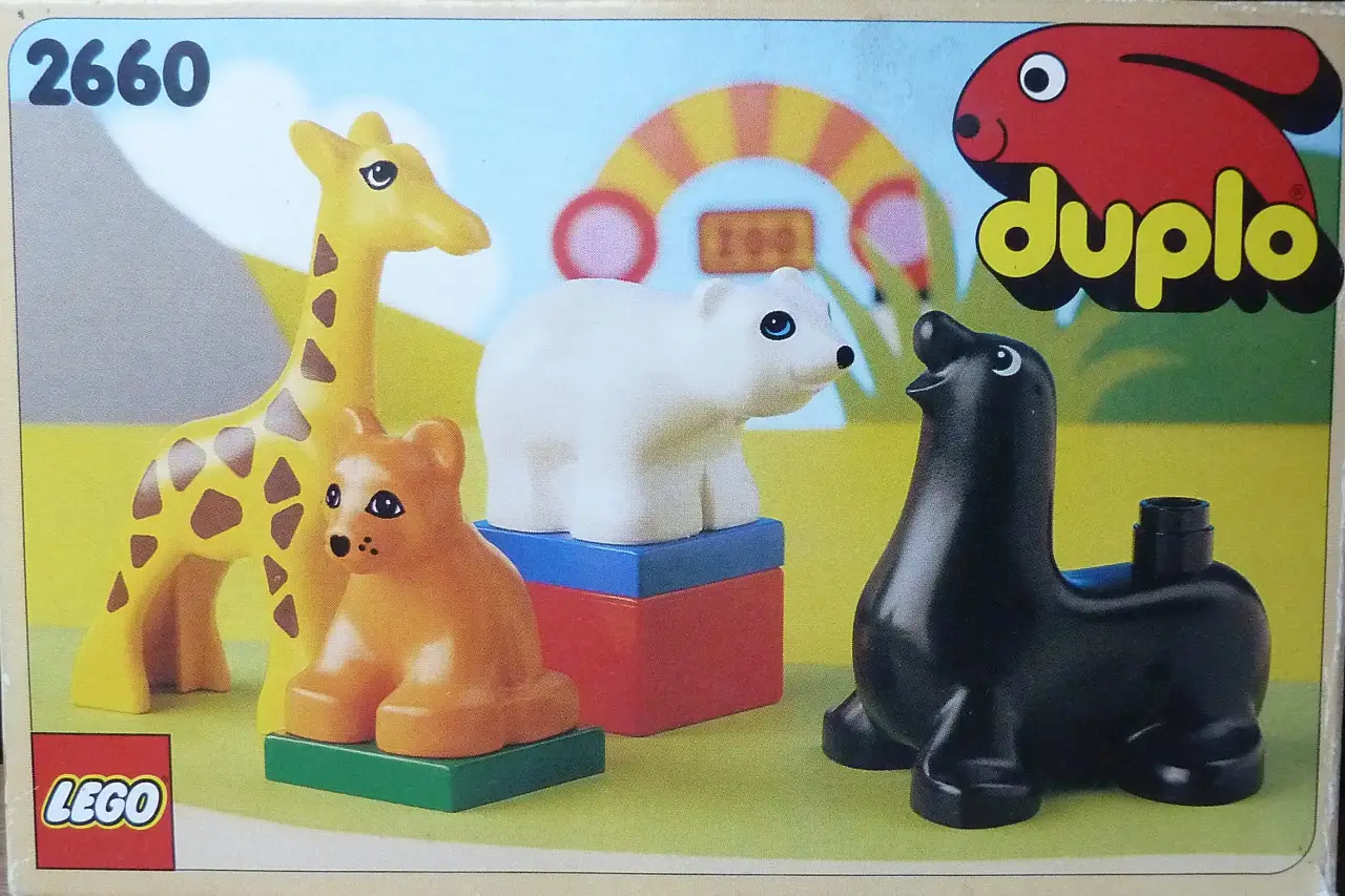 レゴ 2660-1 Zoo Nursery 街