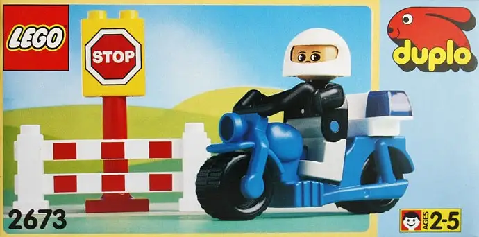レゴ 2673-1 Motorcycle Patrol 街