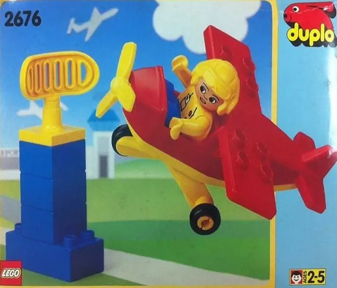 レゴ 2676-1 Bertie the Little Red Plane 街