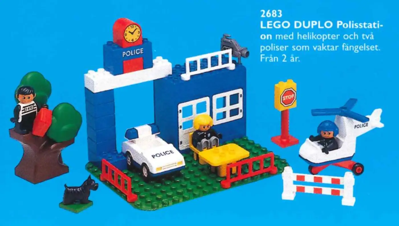 レゴ 2683-1 Police Station 街