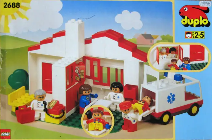 レゴ 2688-1 Health Center (Doctor's House) 街