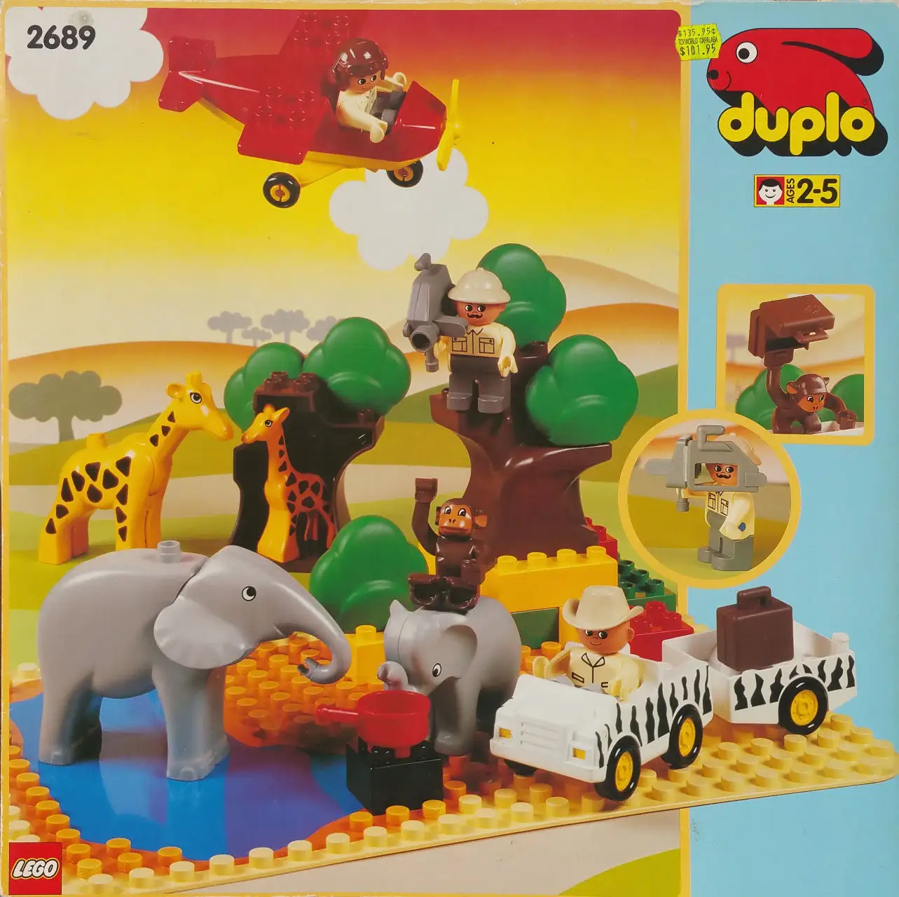 レゴ 2689-1 Savannah Animals 街