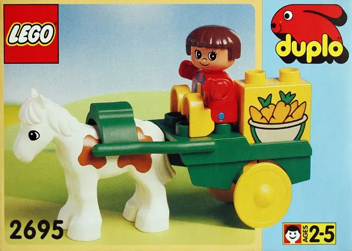 レゴ 2695-1 Pony Carriage 街