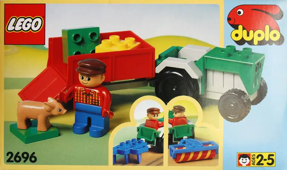 レゴ 2696-1 Farm Tractor 街