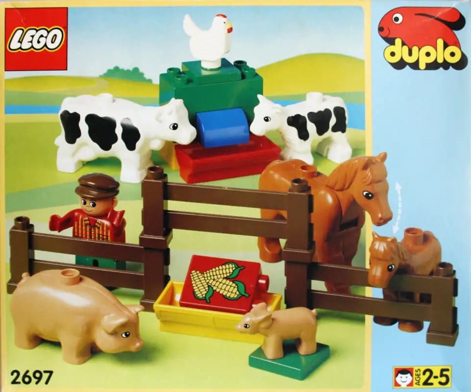 レゴ 2697-1 Farm Animals 街