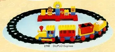 2701 Train & Station Set (Duplo Express) - トレイン (1988年)
