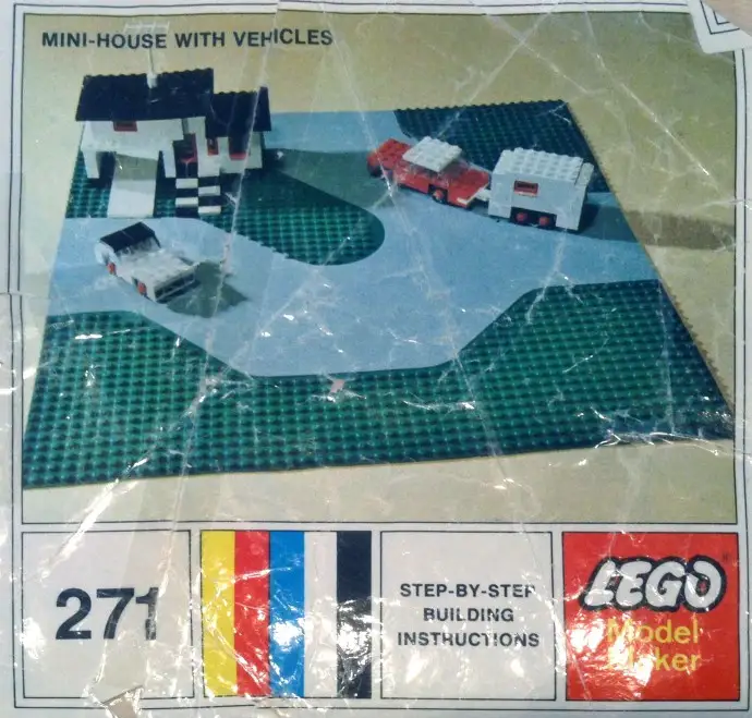 レゴ 271-3 Mini House and Vehicles サムソナイト