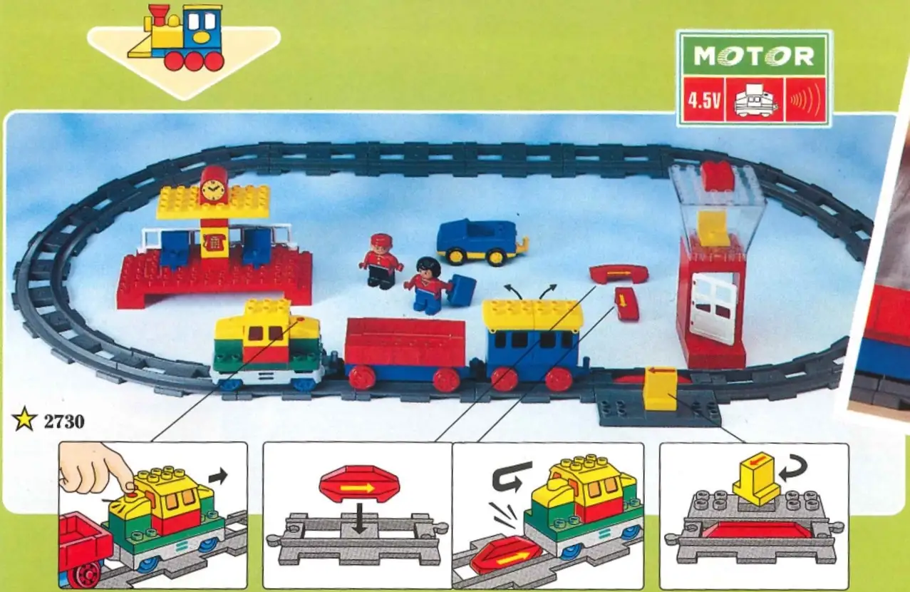 レゴ 2730-1 Electric Play Train Set トレイン