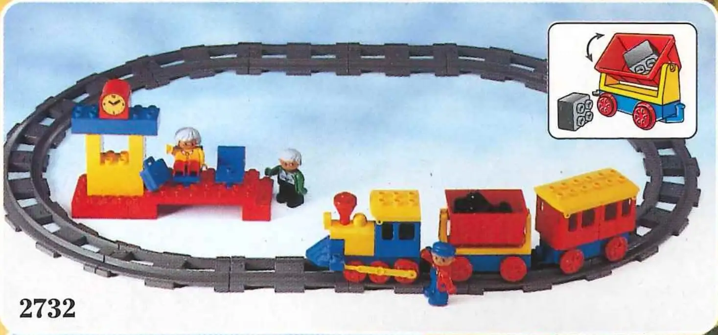 レゴ 2732-1 Push-Along Play Train Set トレイン